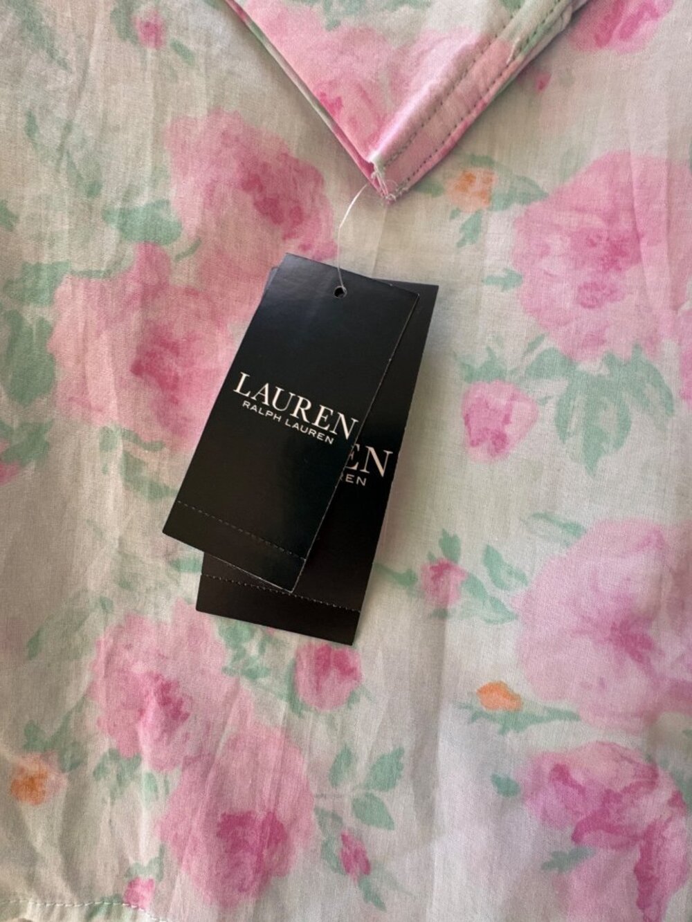 Ralph Lauren Women's Summer Floral Pajama Set 100% Cotton Brand New With Tags XL - Picture 6 of 7